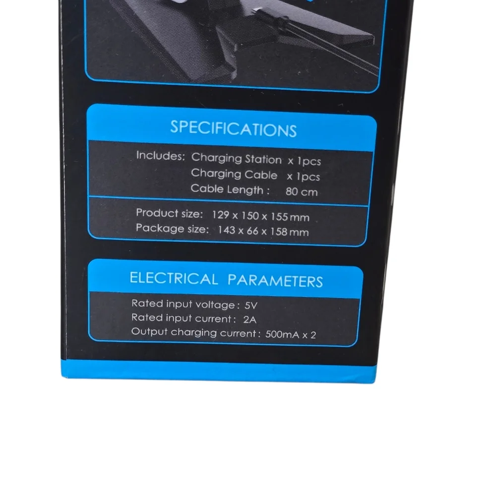 NIB Blade Hawks Dual Charging Station for PS5 Controllers